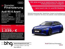 Ultrablau metallic Gebraucht 2022 Audi RS6 Design Kombi | 98.330 €