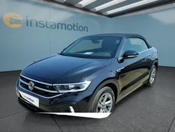 Schwarz Gebraucht 2022 VW T-Roc Cabriolet Cabrio | 29.149 € (Fairer Preis)
