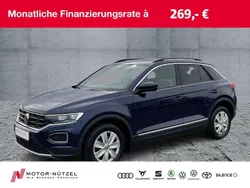 Atlantik blue metallic Gebraucht 2019 VW T-Roc Sport SUV | 20.450 € (Guter Preis)