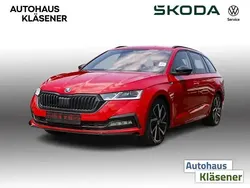 Rot Gebraucht 2023 Skoda Octavia SportLine Kombi | 33.870 € (Superpreis)