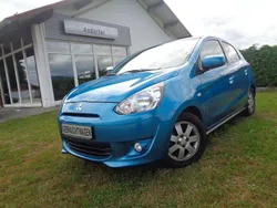 Blau Gebraucht 2014 Mitsubishi Space Star Top Kleinwagen | 6.500 € (Fairer Preis)