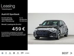 Schwarz Gebraucht 2025 Audi A3 S-Line Limousine | 40.460 € (Fairer Preis)