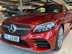 Rot Gebraucht 2022 Mercedes C200 AMG line Plus Cabrio | 38.950 € (Guter Preis)