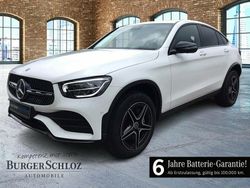 Polar white Gebraucht 2021 Mercedes GLC300e AMG line SUV | 45.400 € (Teuer)