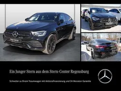 Unilack schwarz Gebraucht 2022 Mercedes GLC300 AMG line Plus Coupé | 54.380 € (Teuer)