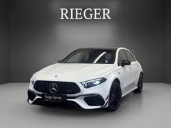 Unilack polarweiß Gebraucht 2024 Mercedes A45 AMG AMG Limousine | 56.899 € (Fairer Preis)