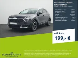 Schwarz Neu 2025 Kia Sportage 4 SUV | 30.480 € (Superpreis)