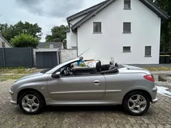 Silber Gebraucht 2004 Peugeot 206 CC Quiksilver Cabrio | 1.000 € (Superpreis)