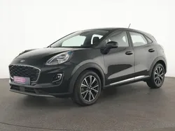 Obsidian schwarz Gebraucht 2021 Ford Puma Titanium SUV | 14.998 € (Superpreis)