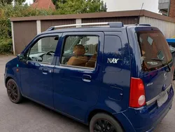 Blau Gebraucht 2002 Opel Agila Kleinwagen | 500 €