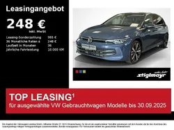Blau Gebraucht 2024 VW Golf VIII Style Limousine | 30.970 € (Etwas zu teuer)