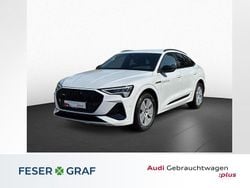 Gletscherweiß metallic Gebraucht 2023 Audi e-tron Sportback S-Line SUV | 38.980 € (Superpreis)