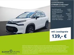 Lack weiss banquise/typ aussenverkleidung spiegel flach standard Gebraucht 2023 Citroën C3 Aircross PureTech SUV | 14.880 € (Guter Preis)