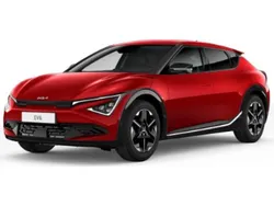 Rot (runway rot metallic) Neu 2025 Kia EV6 Air SUV | 38.759 € (Superpreis)