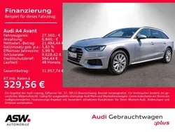 Florettsilber metallic Gebraucht 2022 Audi A4 Advanced Plus Kombi | 27.360 € (Guter Preis)