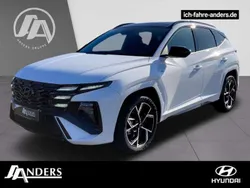 Weiß atlas white / sol Neu 2025 Hyundai Tucson N Line SUV | 35.990 € (Fairer Preis)