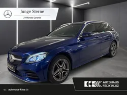 Blau Gebraucht 2020 Mercedes C300e AMG Limousine | 25.400 € (Fairer Preis)