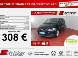 Schwarz (deep black perleffekt) Gebraucht 2024 VW Touran Highline Van / Kleinbus | 33.689 € (Fairer Preis)