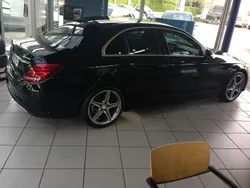 Schwarz Gebraucht 2014 Mercedes C250 AMG line Limousine | 15.000 € (Teuer)