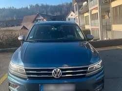 Blau Gebraucht 2020 VW Tiguan Allspace Highline SUV | 29.000 € (Fairer Preis)
