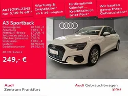 Ibisweiß Gebraucht 2022 Audi A3 Sportback e-tron Limousine | 21.850 € (Fairer Preis)