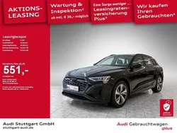 Mythosschwarz metallic Gebraucht 2024 Audi Q8 e-tron S-Line SUV | 58.940 € (Teuer)