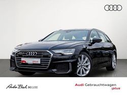 Mythosschwarz metallic Gebraucht 2021 Audi A6 S-Line Kombi | 31.870 € (Superpreis)