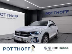 Pure white schwarz Neu 2025 VW T-Roc Cabriolet Goal Cabrio | 46.905 € (Fairer Preis)