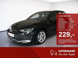 Schwarz (mythosschwarz) Gebraucht 2025 Audi A3 Sportback Advanced Plus Limousine | 28.520 € (Fairer Preis)