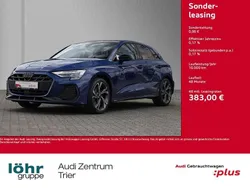 Ascariblau metallic Gebraucht 2024 Audi A3 Sportback S-Line Limousine | 41.180 € (Fairer Preis)