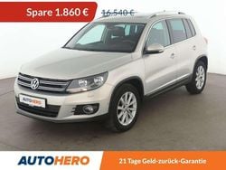 Silver leaf white gold Gebraucht 2015 VW Tiguan Sportline SUV | 14.680 € (Guter Preis)