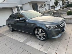 Grau Gebraucht 2016 Mercedes C220 Avantgarde Limousine | 17.900 € (Guter Preis)