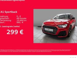 Rot Neu 2025 Audi A1 Sportback S-Line Kleinwagen | 31.401 € (Superpreis)
