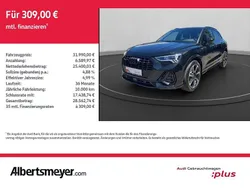 Schwarz Gebraucht 2022 Audi Q3 S-Line SUV | 30.926 € (Guter Preis)