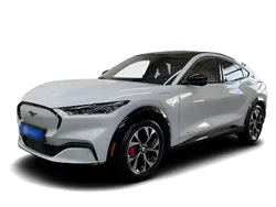Weiss Neu 2024 Ford Mustang Mach-E SUV | 52.449 € (Etwas zu teuer)