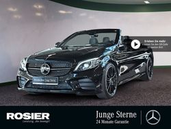 Schwarz Gebraucht 2023 Mercedes C300 AMG Cabrio | 52.350 € (Teuer)