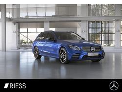Blau Gebraucht 2021 Mercedes C300 AMG Kombi | 32.900 € (Guter Preis)