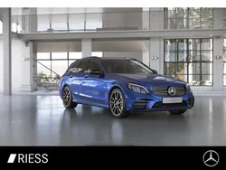 Blau Gebraucht 2021 Mercedes C300 AMG Kombi | 32.900 € (Superpreis)