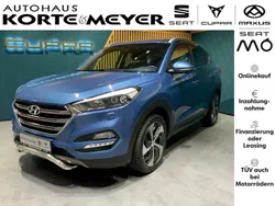 Blau Gebraucht 2016 Hyundai Tucson Premium SUV | 17.900 € (Fairer Preis)