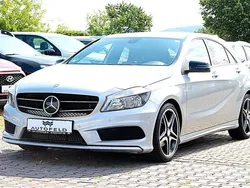 Silber Gebraucht 2014 Mercedes A180 AMG line Limousine | 12.950 € (Fairer Preis)