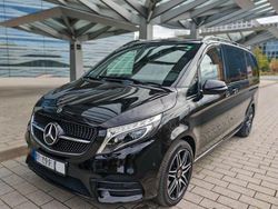 Schwarz Gebraucht 2020 Mercedes V300 AMG line Van / Kleinbus | 54.999 € (Fairer Preis)