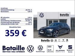 Schwarz Gebraucht 2023 Audi A3 Sportback S-Line Kleinwagen | 28.970 € (Fairer Preis)