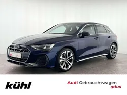 Navarrablau metallic Gebraucht 2024 Audi A3 S-Line Limousine | 34.980 € (Etwas zu teuer)