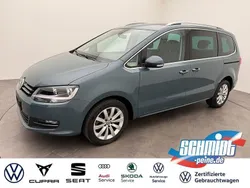 Petroleum blue metallic, metallic Gebraucht 2021 VW Sharan Highline Van / Kleinbus | 32.900 € (Fairer Preis)