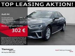 Grau Gebraucht 2024 Audi A4 S-Line Limousine | 37.220 € (Guter Preis)