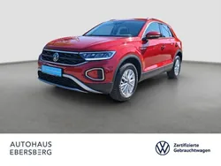 Kings red (metallic) Gebraucht 2024 VW T-Roc Life SUV | 28.850 € (Guter Preis)