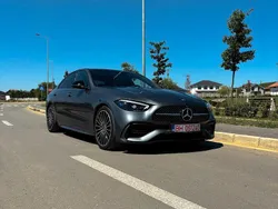 Grau Gebraucht 2022 Mercedes C180 AMG Limousine | 39.900 € (Teuer)