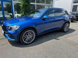 Spektralblau metalliclack (metallic) Gebraucht 2022 Mercedes GLC43 AMG AMG SUV | 59.500 € (Etwas zu teuer)