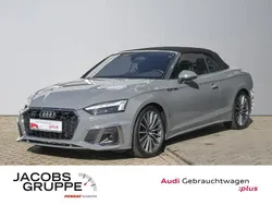 Grau Gebraucht 2021 Audi A5 Cabriolet S-Line Cabrio | 37.680 € (Etwas zu teuer)