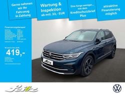 Blau Gebraucht 2022 VW Tiguan Elegance SUV | 28.290 € (Guter Preis)